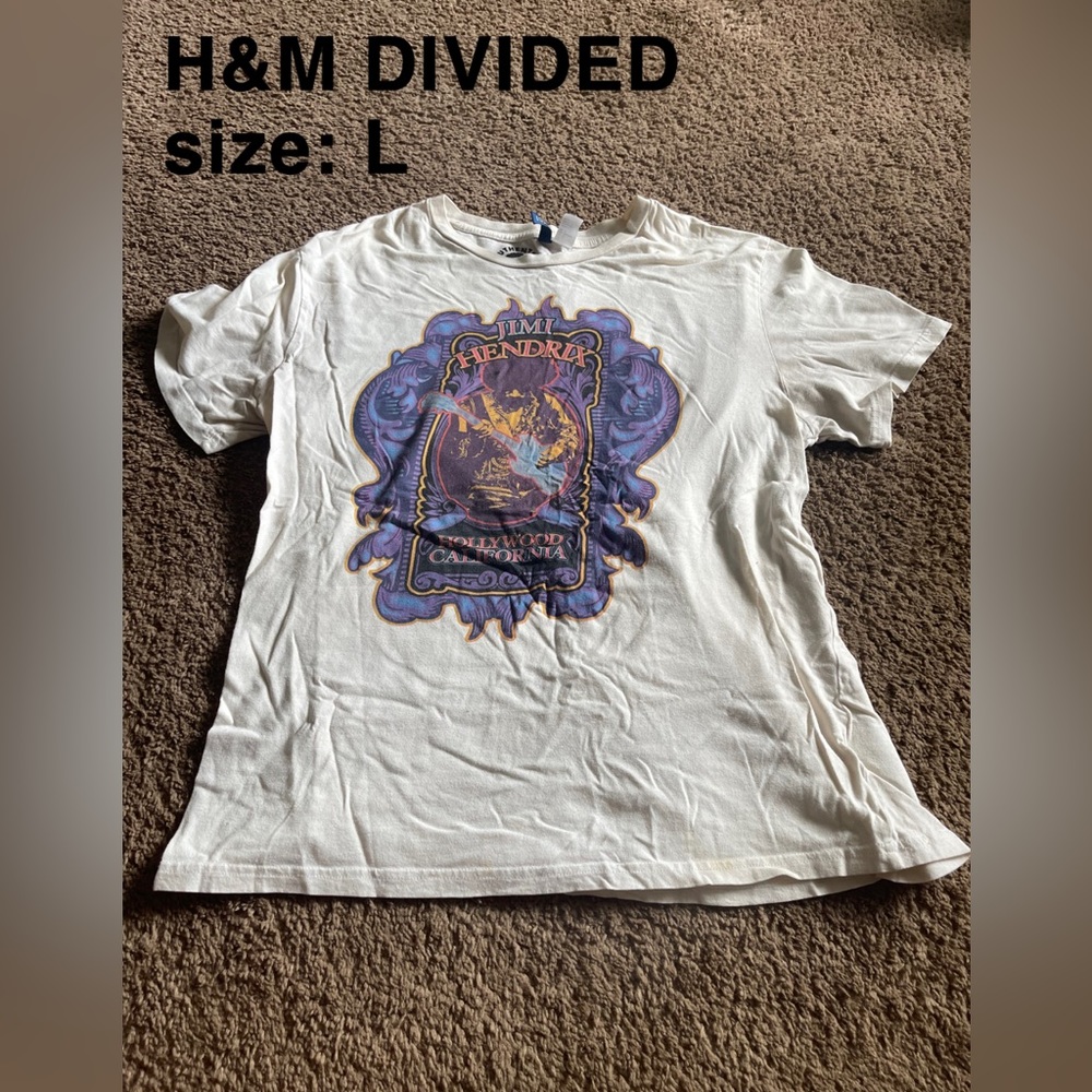 H&M Divided Jimi Hendrix Tee